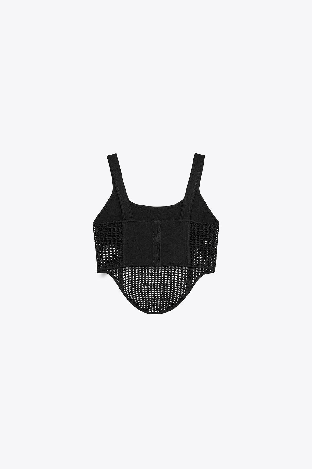 COMBINED KNIT CORSET TOP - Zara фото 6