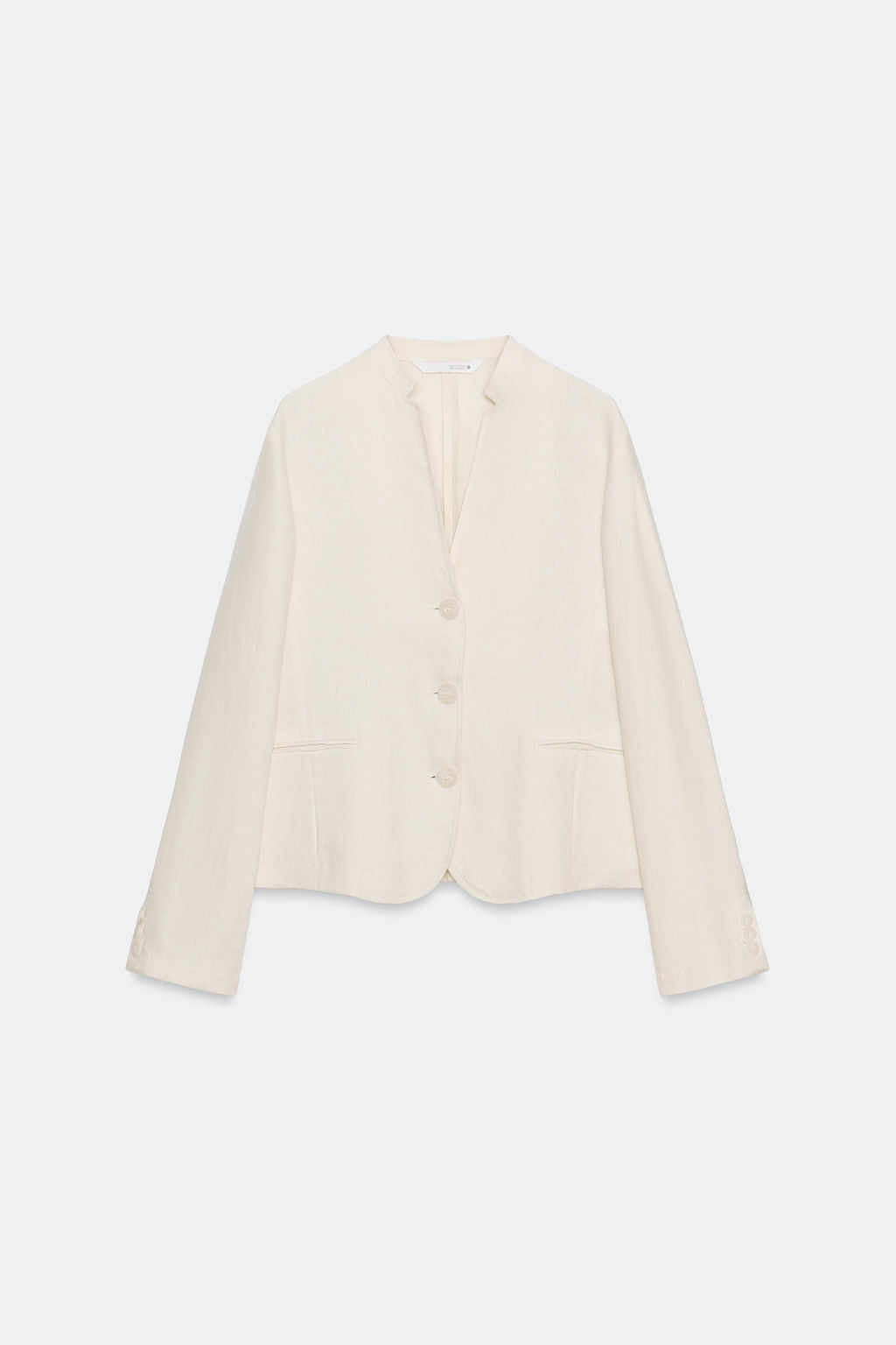 BLAZER LINO 100% ZW COLLECTION / Crudo - Zara фото 6