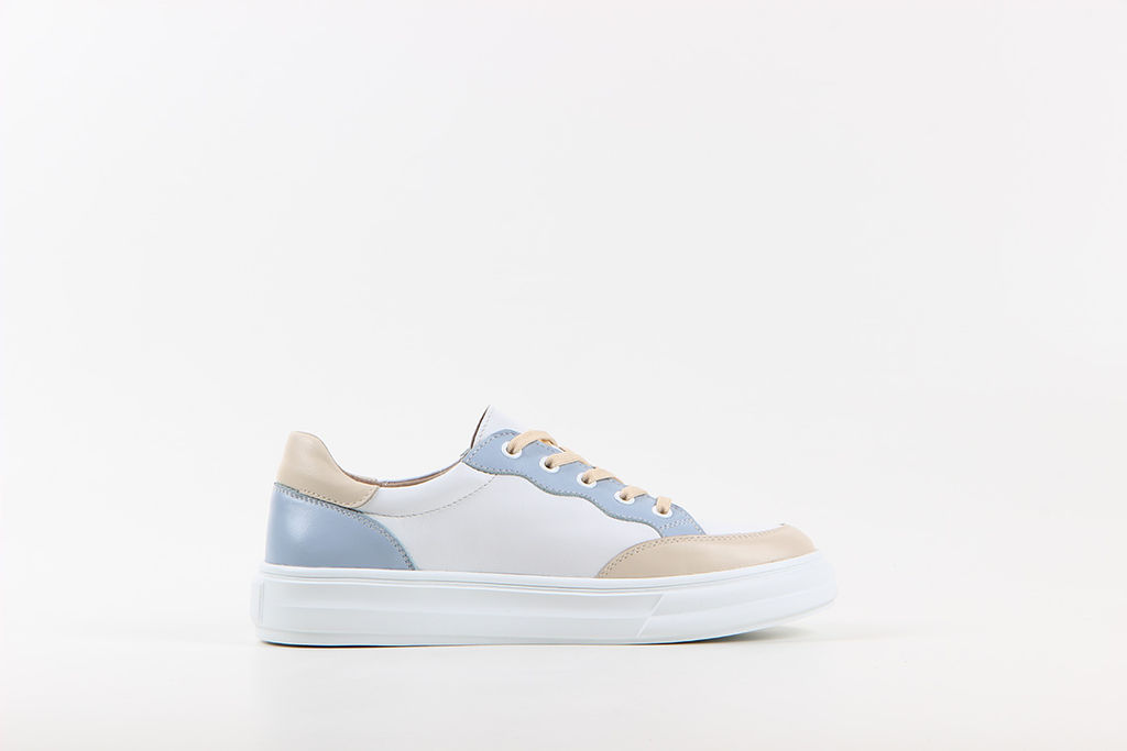 Кеды EDART 148.lusi22w. white/beige/blue