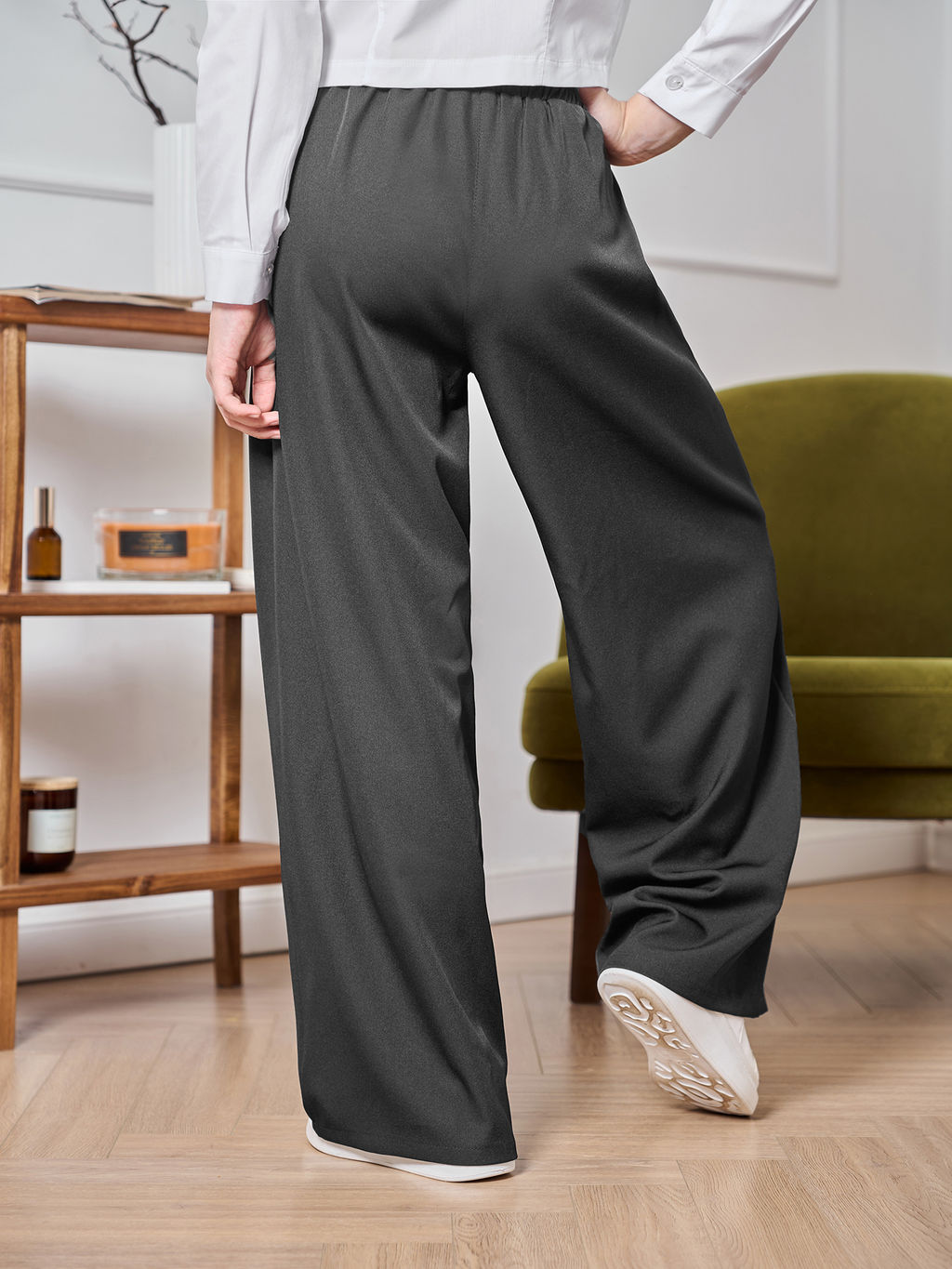 Брюки-палаццо утеплённые для девочек