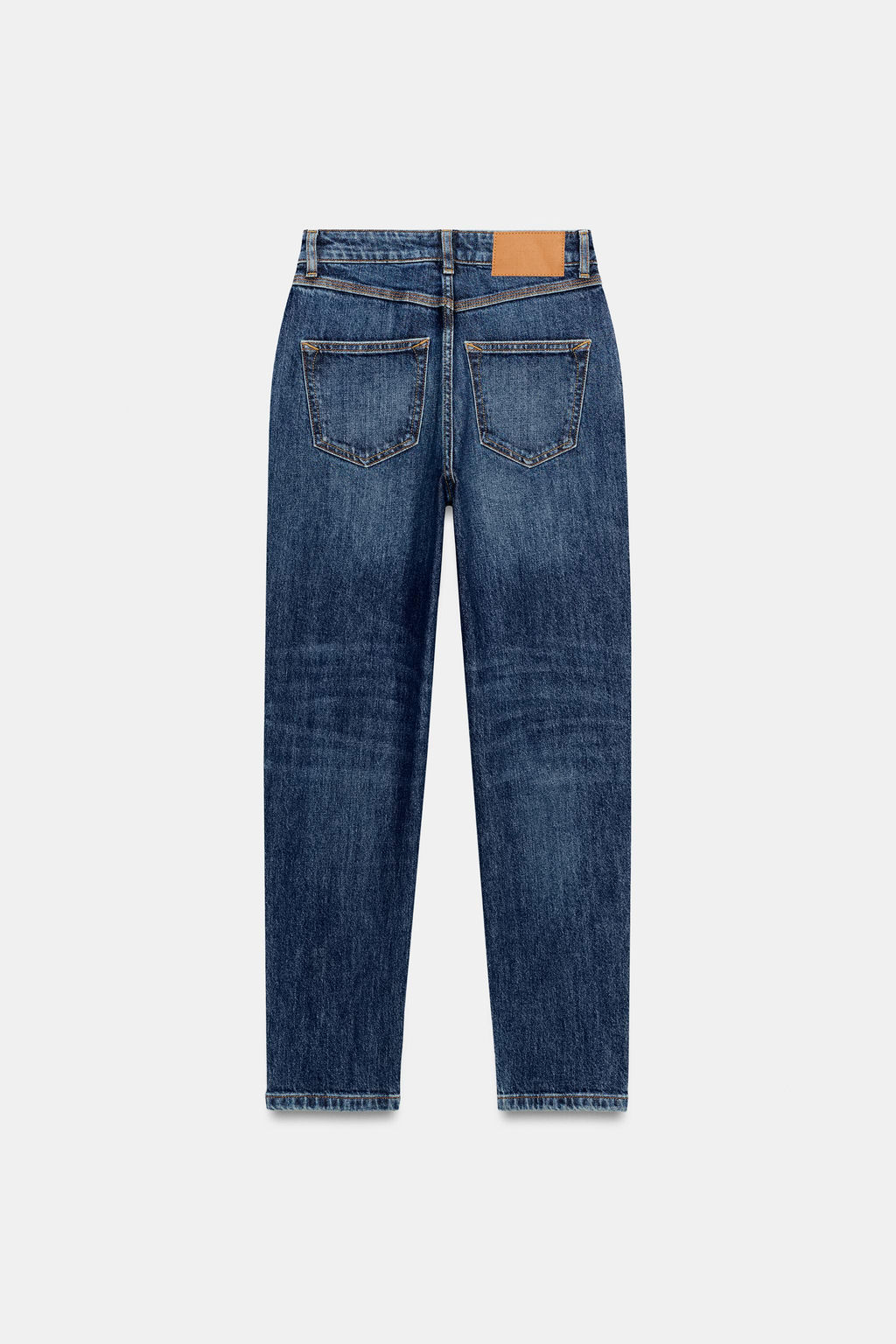 JEANS Z1975 MOM FIT TIRO ALTO / Azul - Zara фото 7
