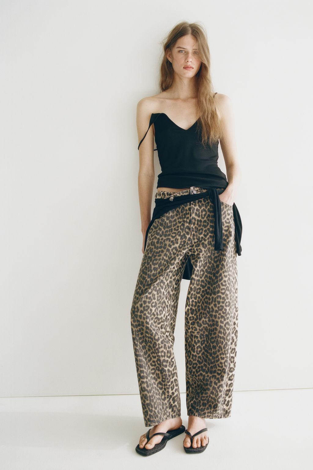 Barrel High Waist Ankle Jeans - H&m фото 7