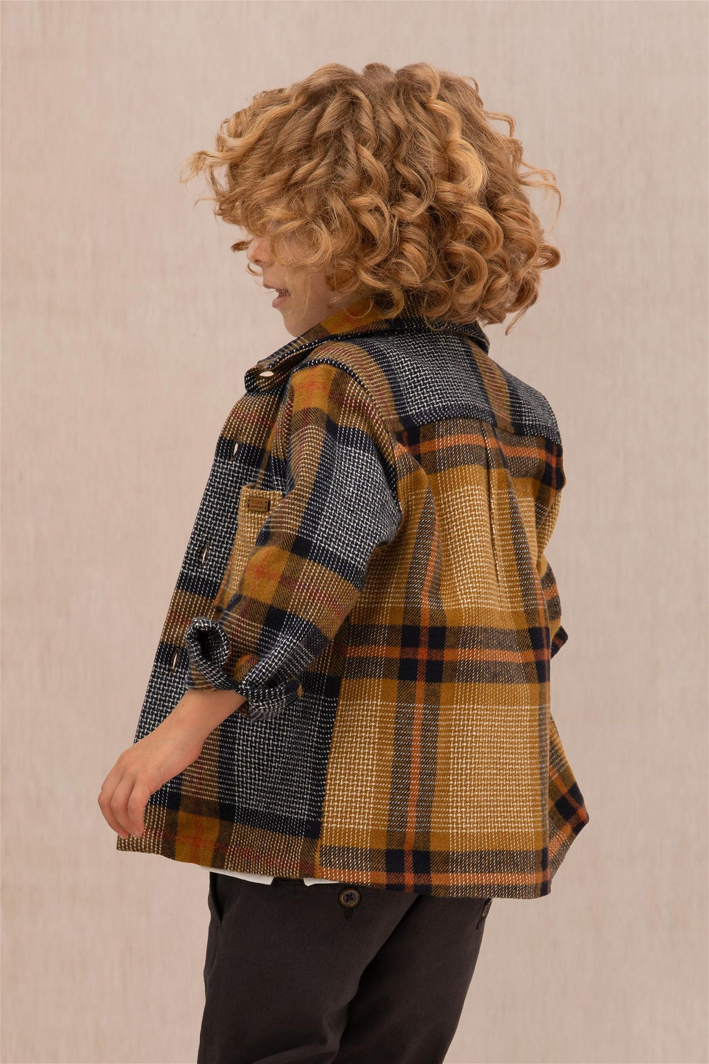 Темно-синяя рубашка с длинным рукавом для мальчика Неожиданная скидка в корзине - U.s. polo assn фото 3