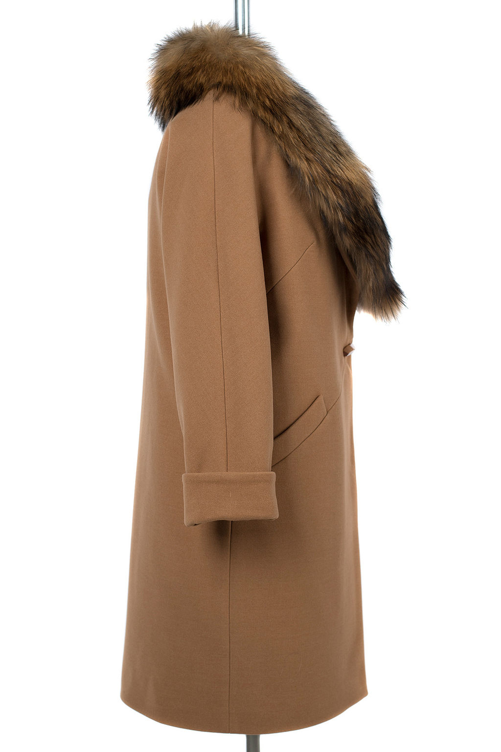 Мех натуральный (песец) Пальто утепленное Термофинн 100 г - El podio фото 10