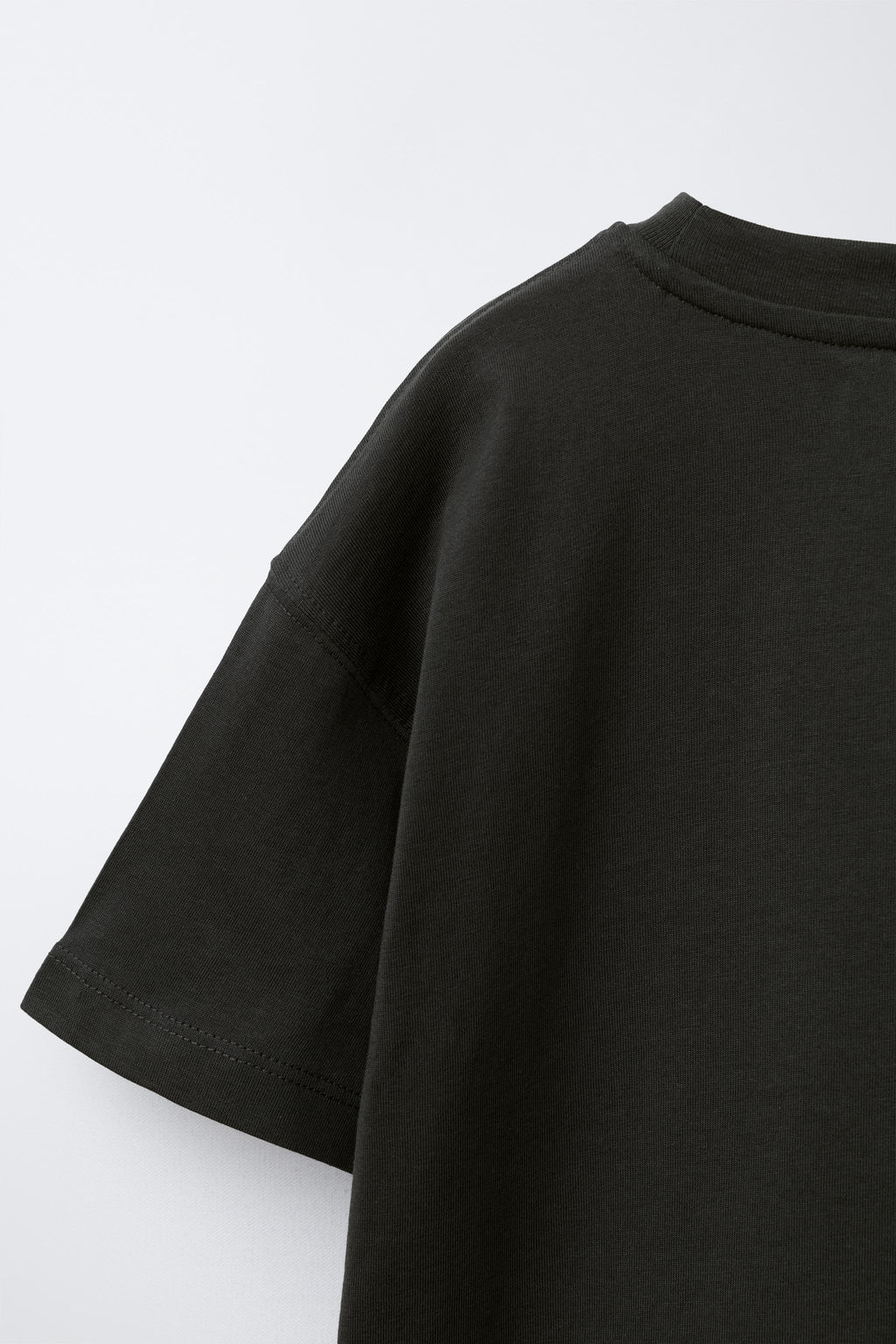 CAMISETA TEXTO NE?N / Antracita oscuro - Zara фото 4