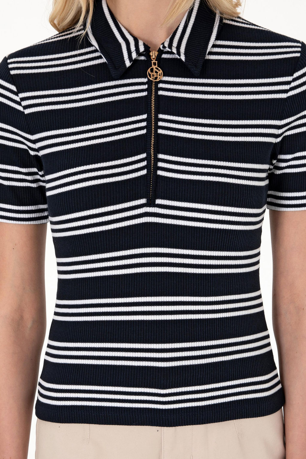 Kad_n Lacivert Ti__rt Sepette S_rpriz _ndirim - U.s. polo assn фото 7