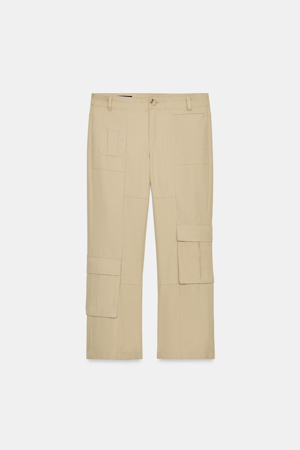 ANKLE-LENGTH STRAIGHT TROUSERS WITH POCKETS - Zara фото 12