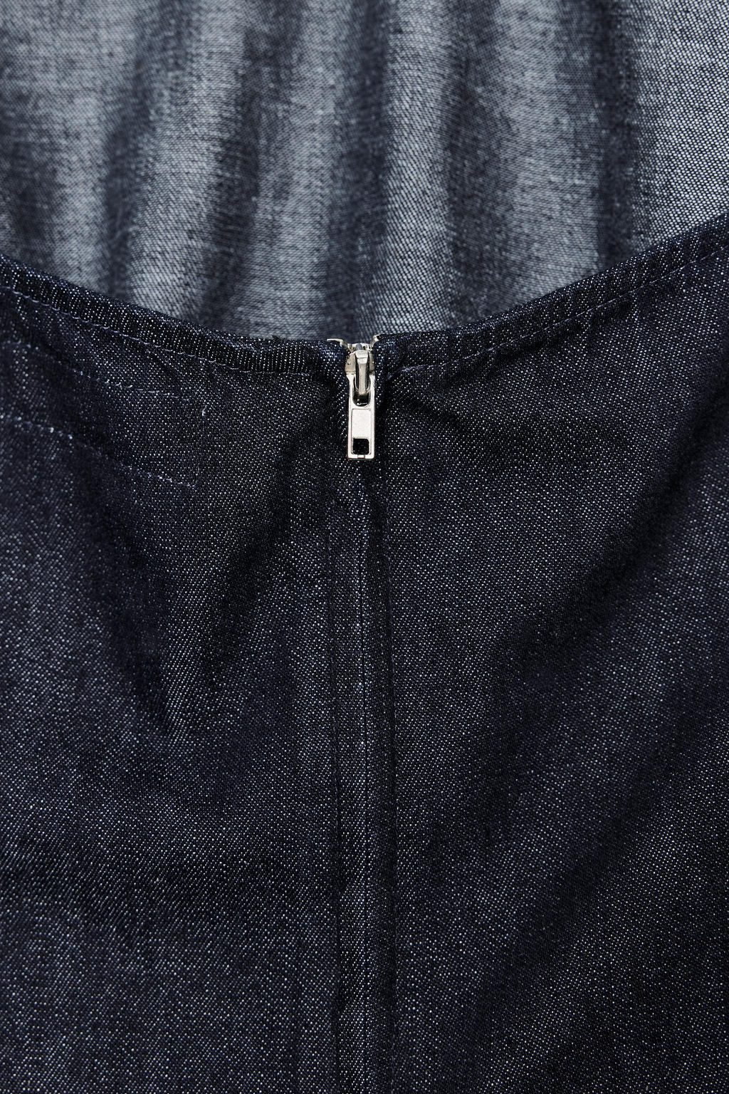 TRF DENIM HALTER TOP - Zara фото 9