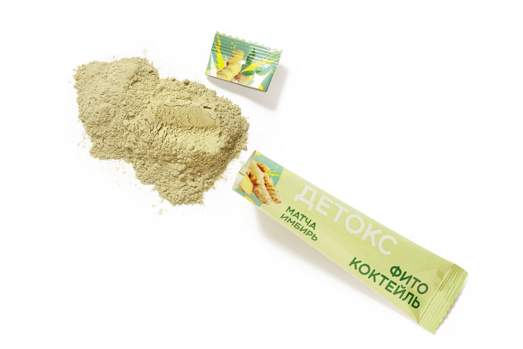 Фитококтейль "Детокс", 5 стиков по 5 г Алфит 8474