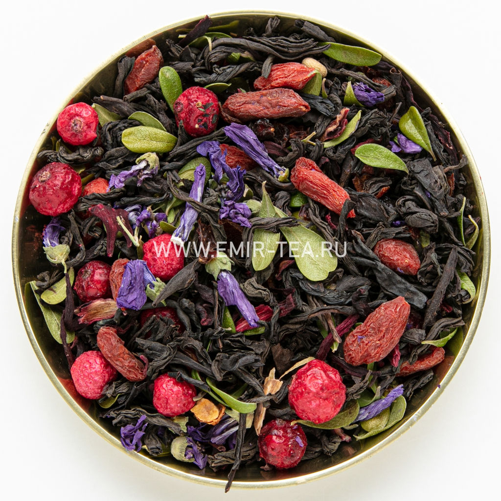 Черный чай Спелый барбарис (код 0454)