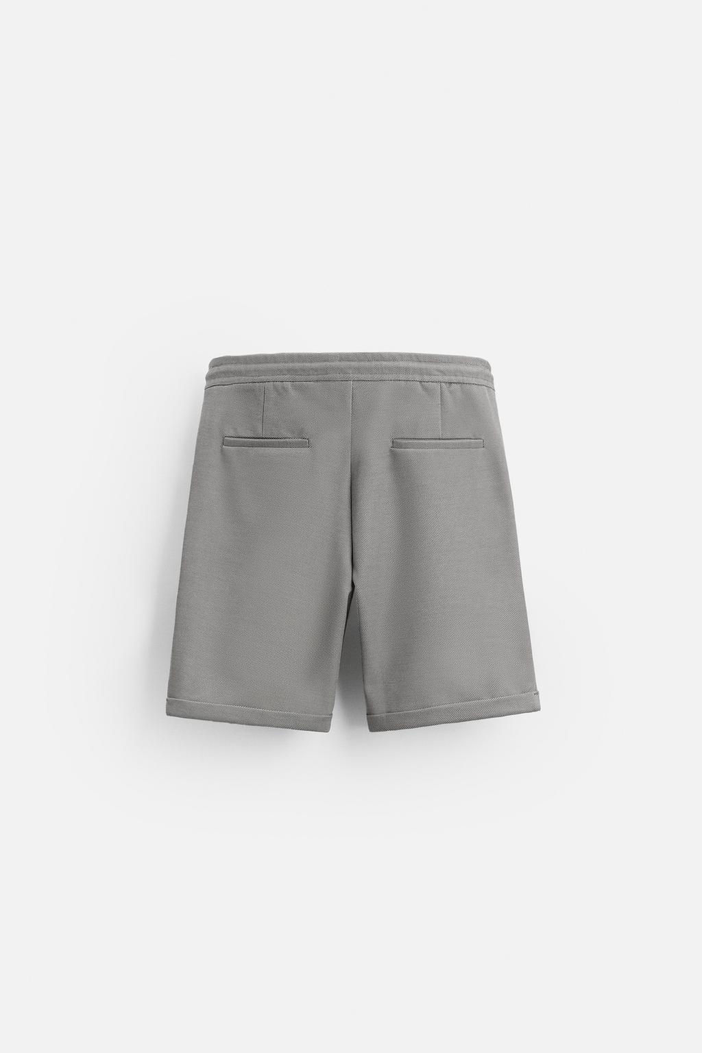 COMFORTABLE REGULAR FIT BERMUDA SHORTS - Zara фото 9