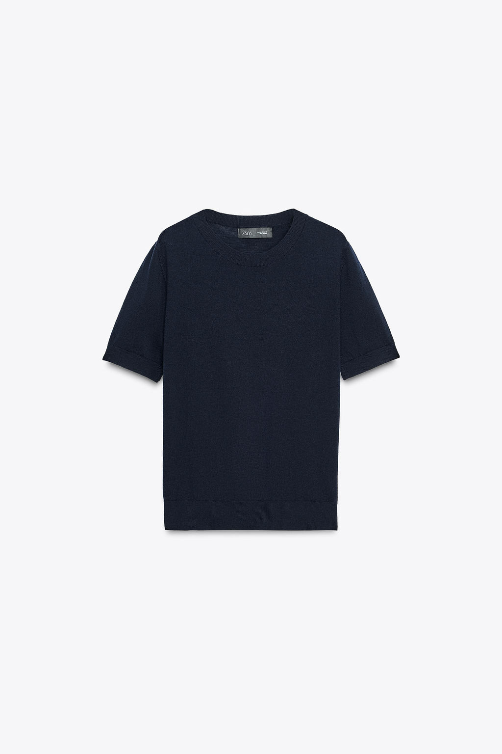 100% WOOL SHORT SLEEVE TOP - Zara фото 19