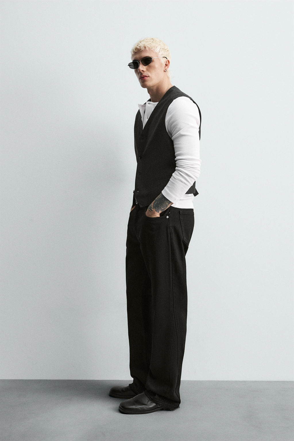 LIMITED EDITION STRUCTURED WAISTCOAT - Zara фото 4
