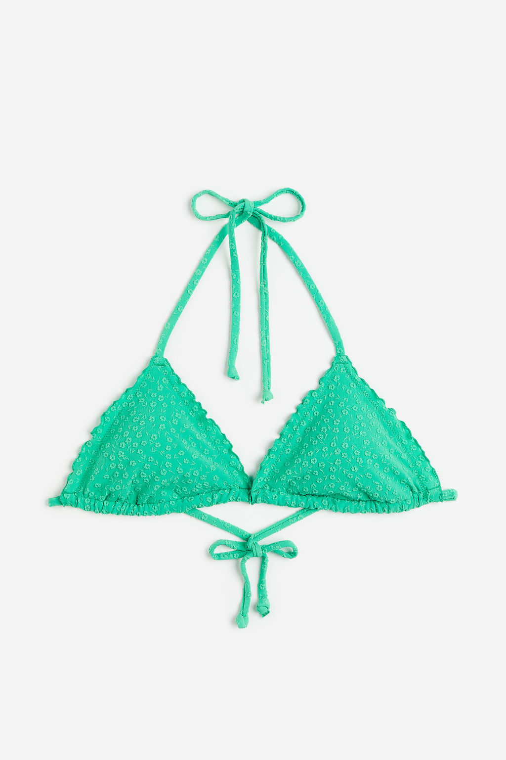 Top de bikini de tri?ngulo con relleno - H&m фото 2