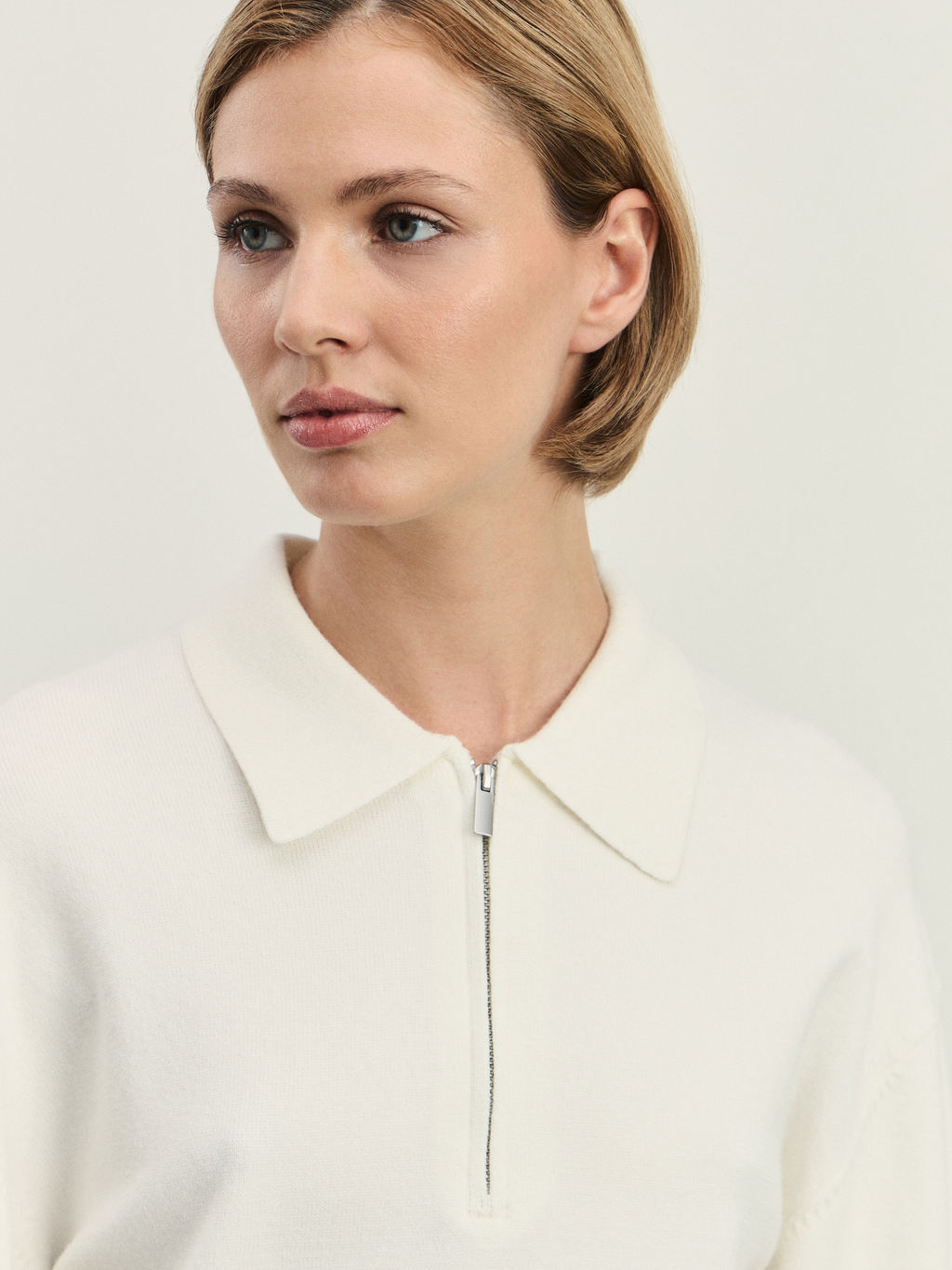 Джемпер поло из вискозы / Zarina  фото 7