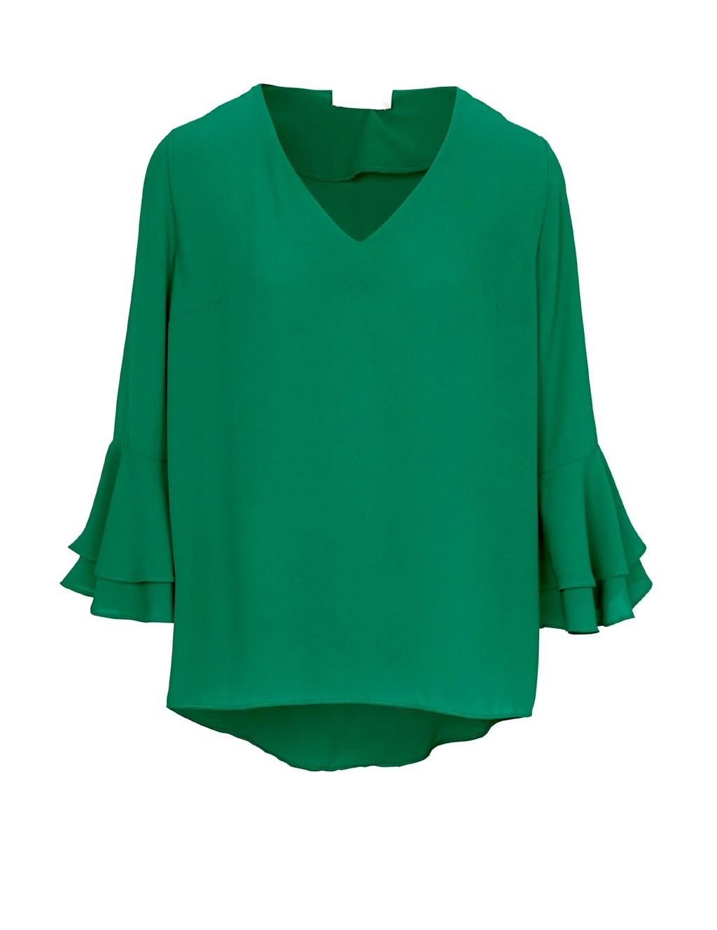 Блузка, зеленая - Ashley brooke фото 2