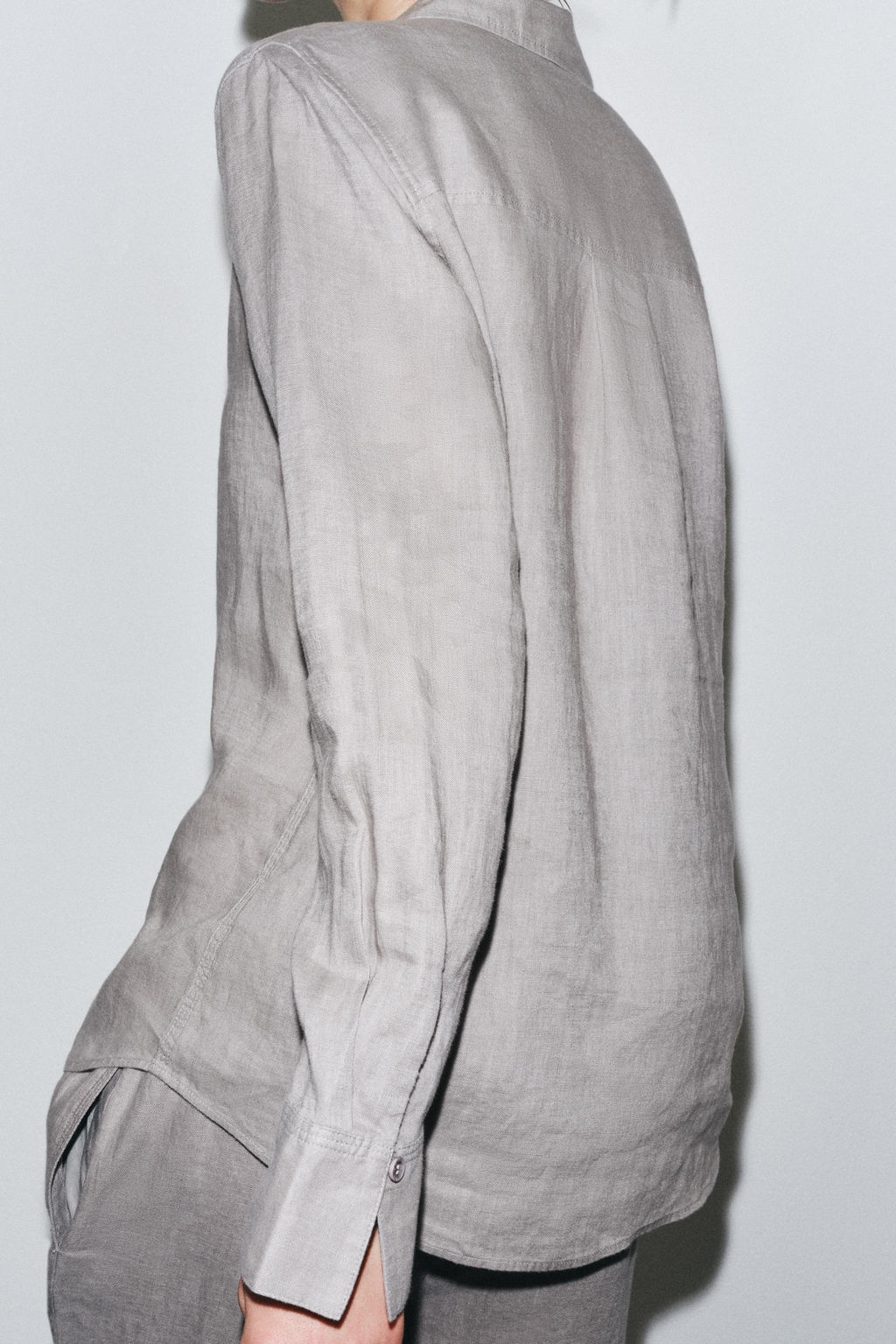 ZW COLLECTION 100% LINEN SHIRT - Zara фото 25