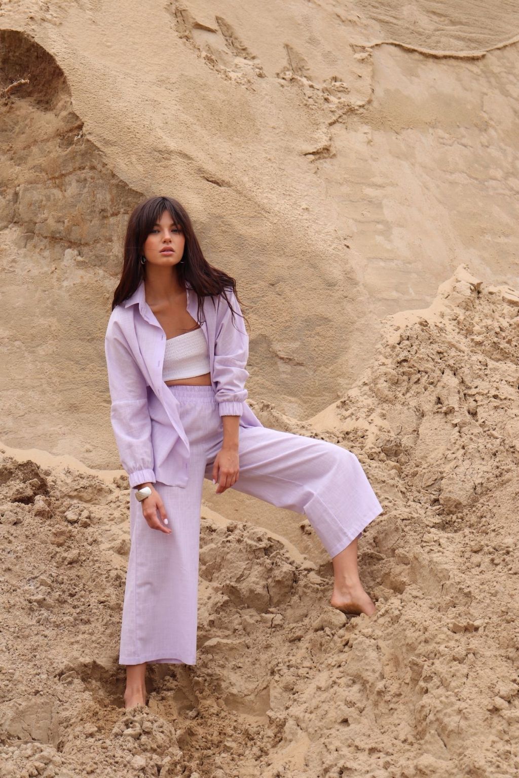 7011 Костюм из льна и хлопка - Martichelli фото 17