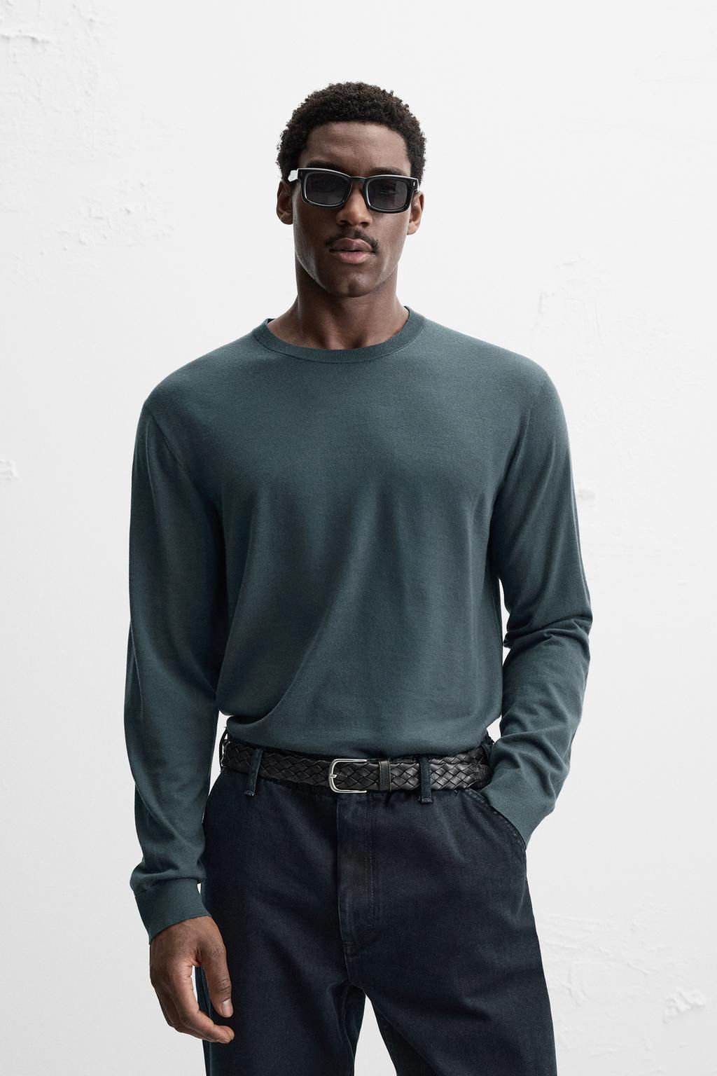 LIGHTWEIGHT 100% WOOL SWEATER - Zara фото 6