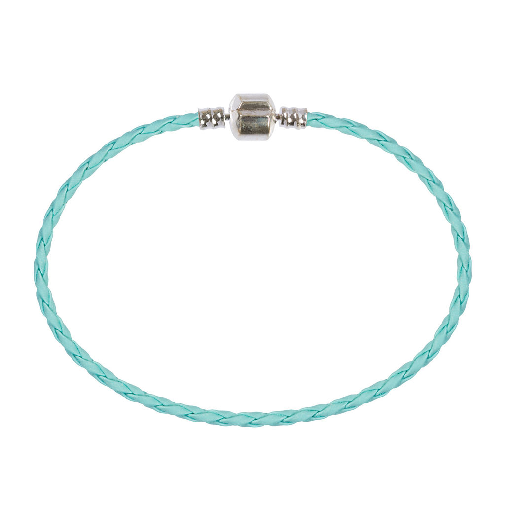 Zlatka Браслет плетеный RBL-01 21 см 5 шт СК/Распродажа №08 бирюзовый