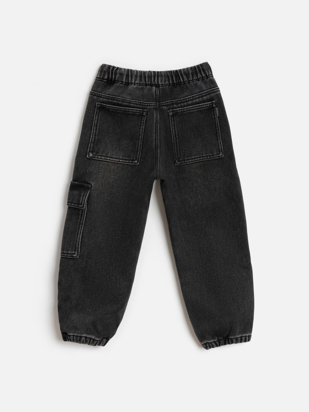 ACOOLA / Брюки джинсовые (утепленные) детские для мальчиков Tani темно-серый  фото 2