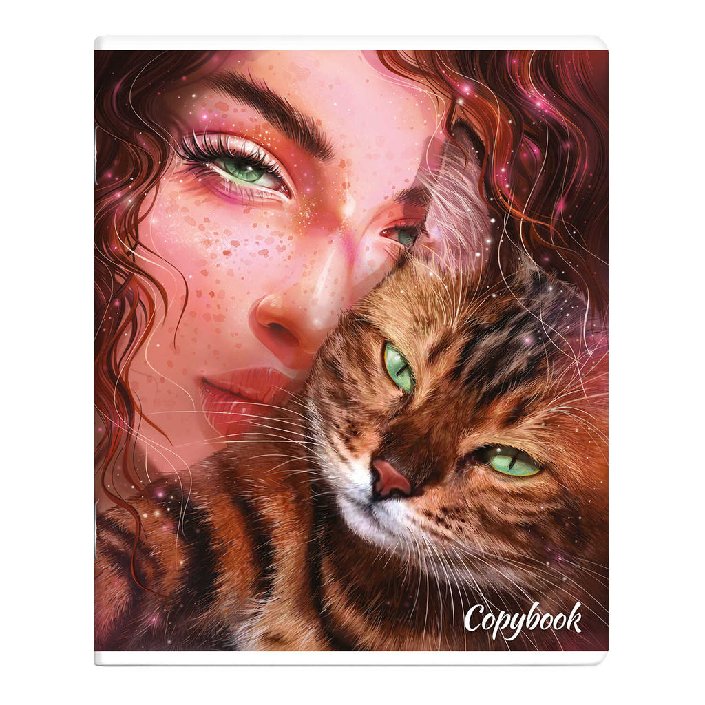 Цена за 10 шт. Тетрадь, 48 л, клетка, арт. 64269/ 10 ЗЕРКАЛО ДУШИ