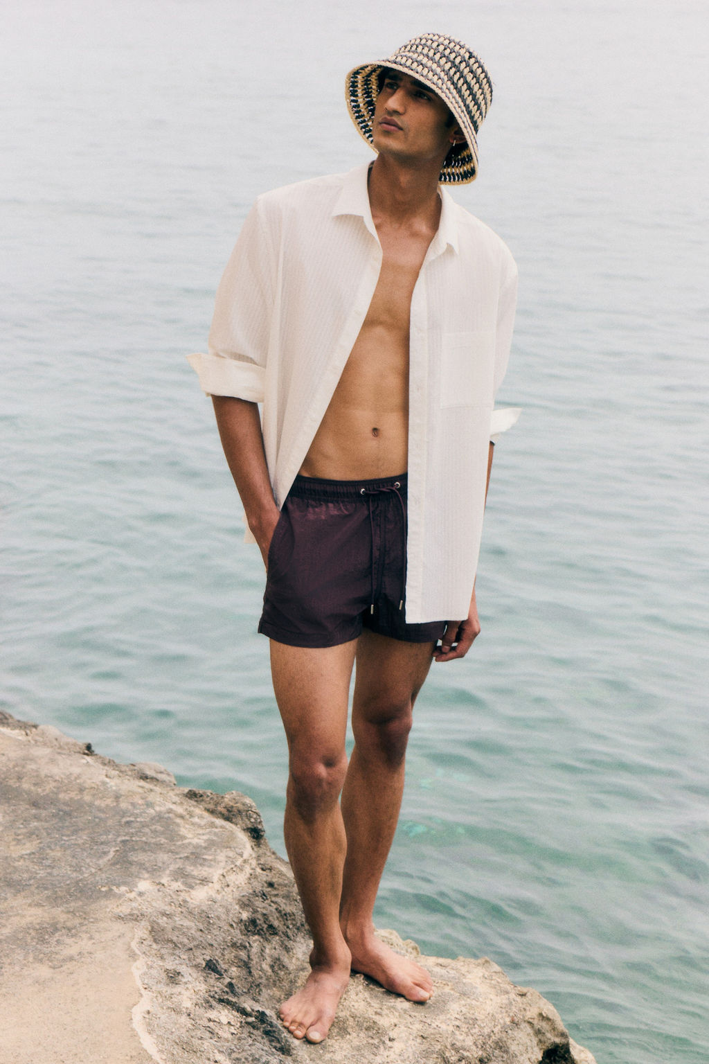 Ba?ador en nailon arrugado - H&m фото 7