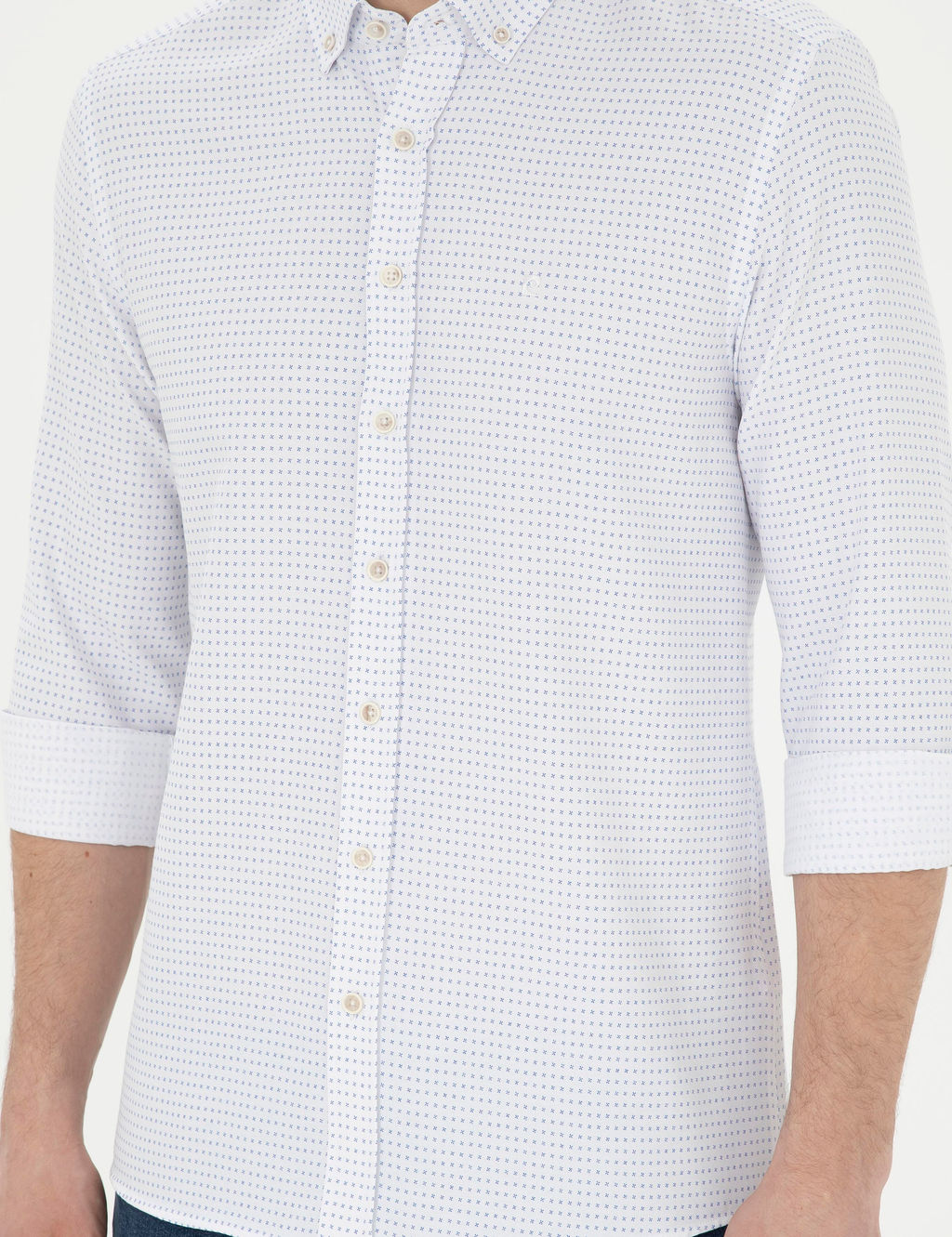 Saks Slim Fit Uzun Kollu G_mlek