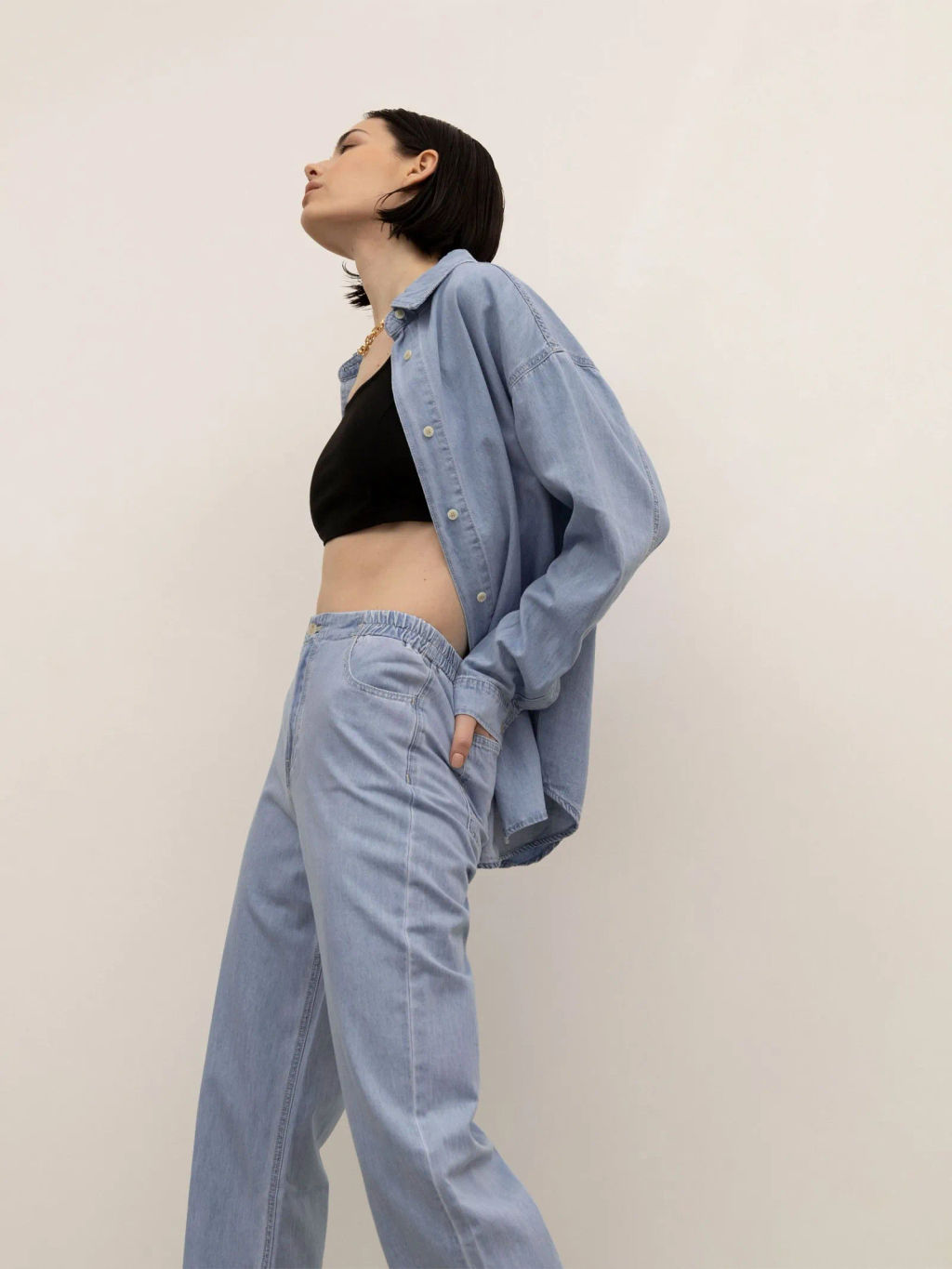 Джинсы прямого кроя - Emka фото 3