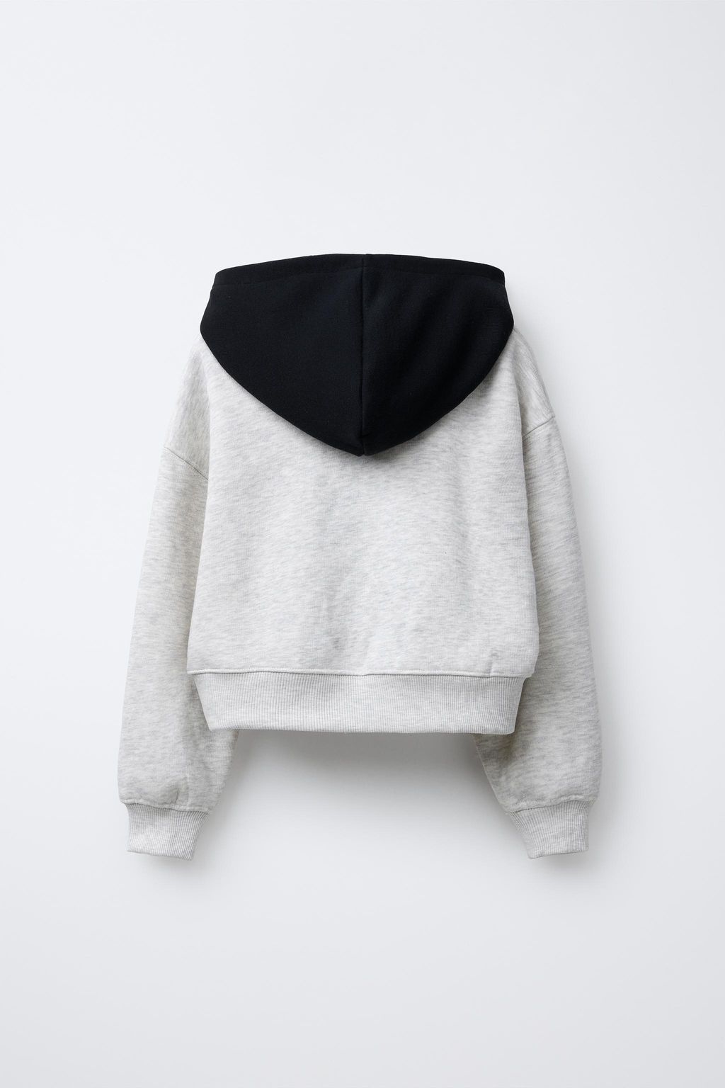 SLOGAN HOODIE WITH FLOCKING - Zara фото 2