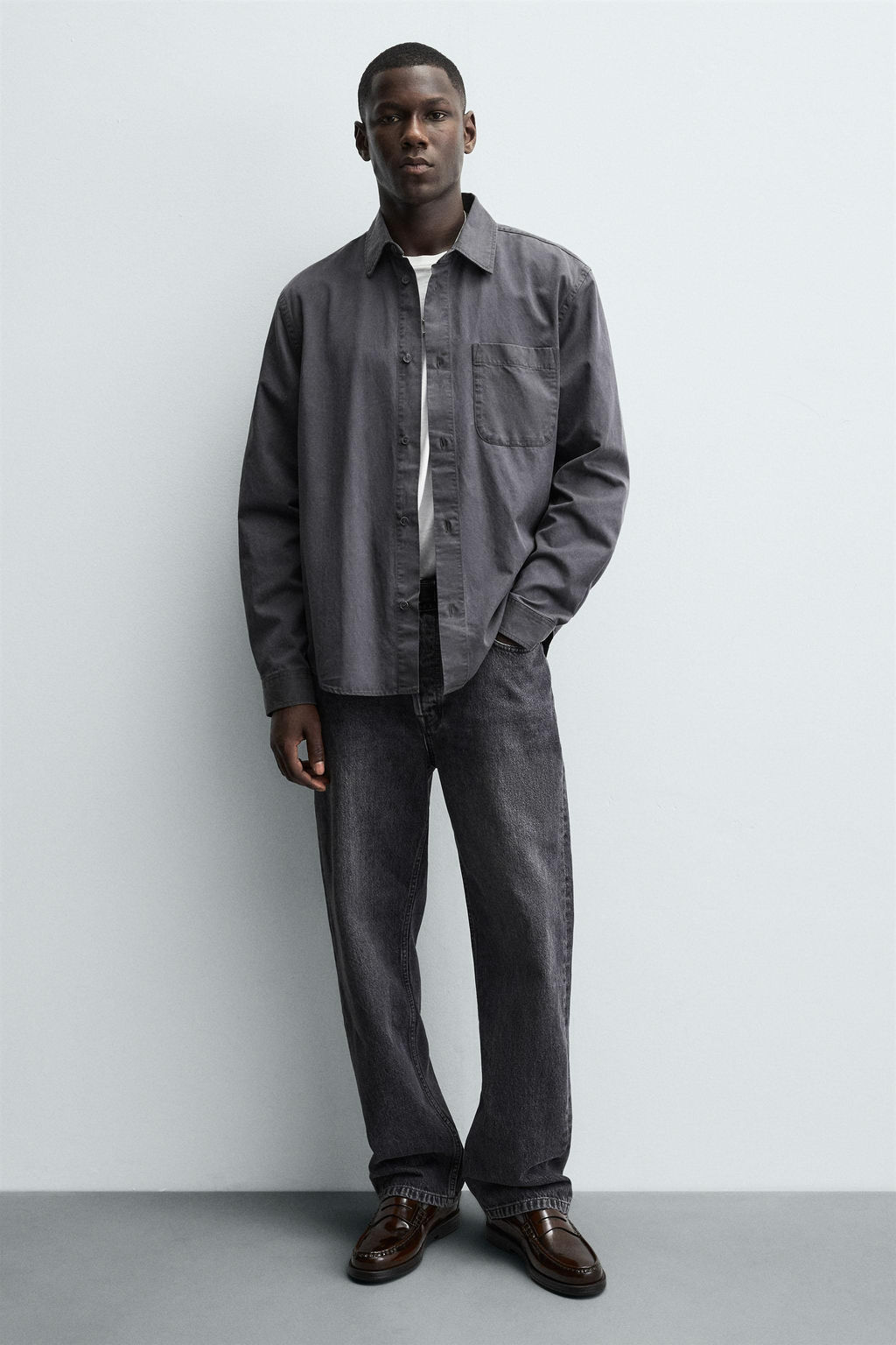 LEATHER PENNY LOAFERS