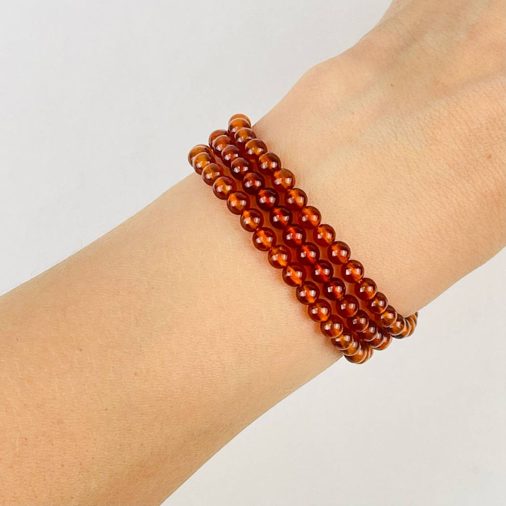 Бусины для украшений из Граната (Спессартин) 40 см