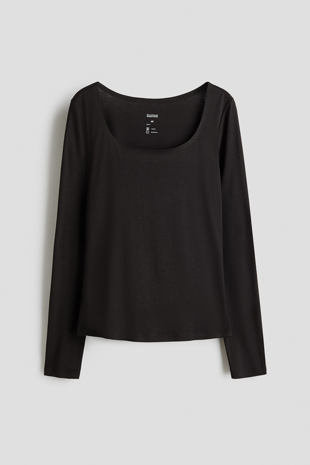 Camiseta de manga larga Warming Slim Fit - H&m фото 2