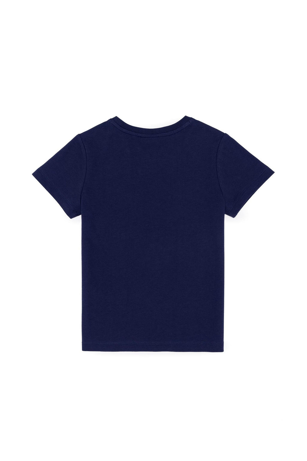 Детская темно-синяя футболка с круглым вырезом Неожиданная скидка в корзине - U.s. polo assn фото 5