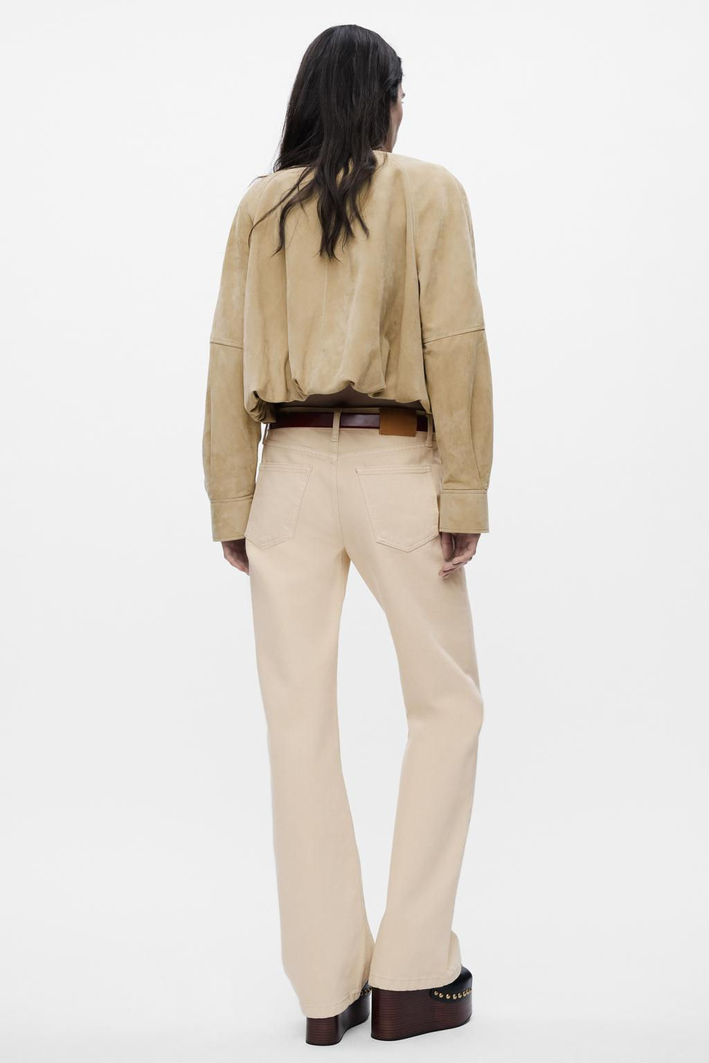 ZW COLLECTION BOOTCUT FULL LENGTH LOW RISE JEANS - Zara фото 18