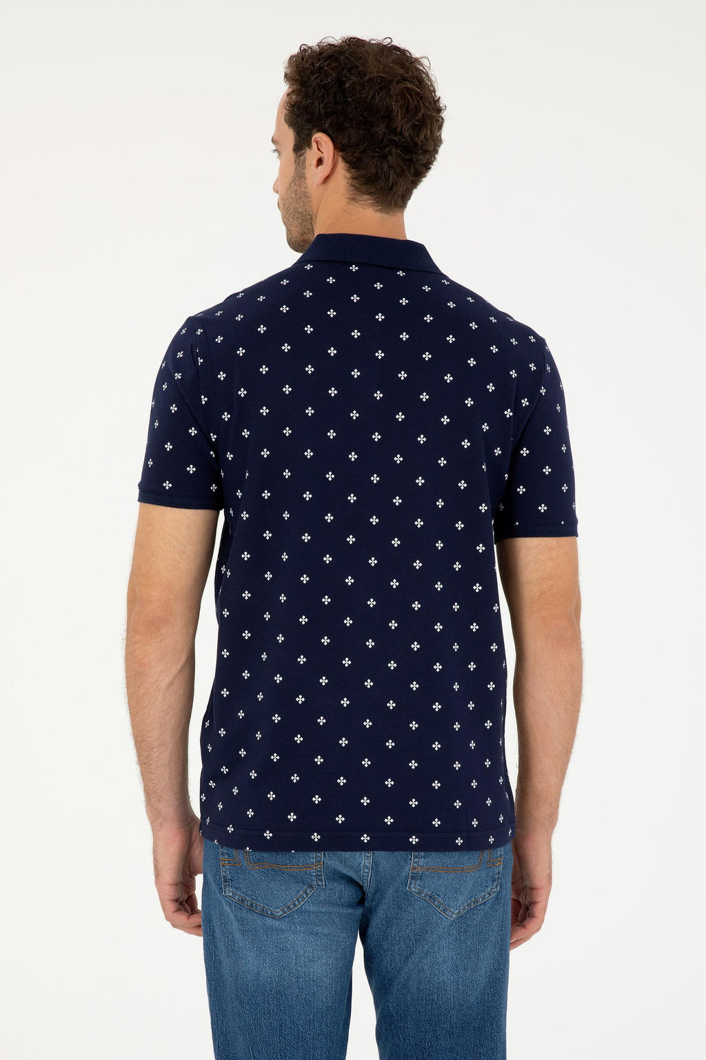 Мужская темно-синяя футболка - U.s. polo assn фото 5