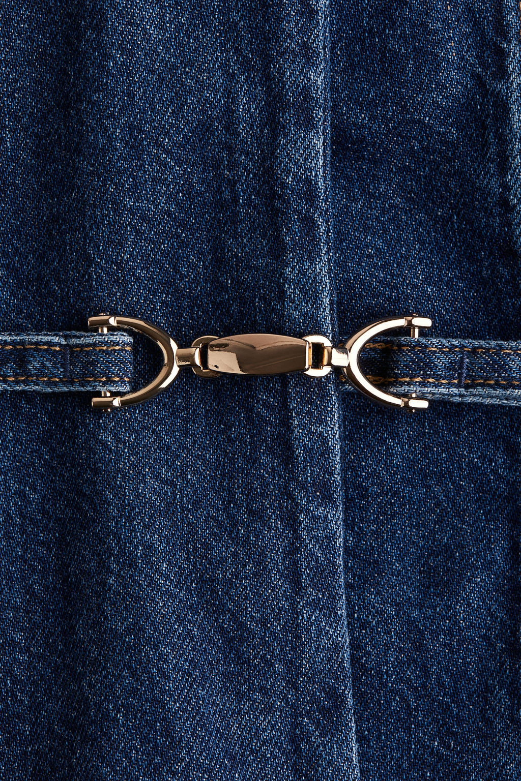 Vestido denim con hebillas - H&m фото 4