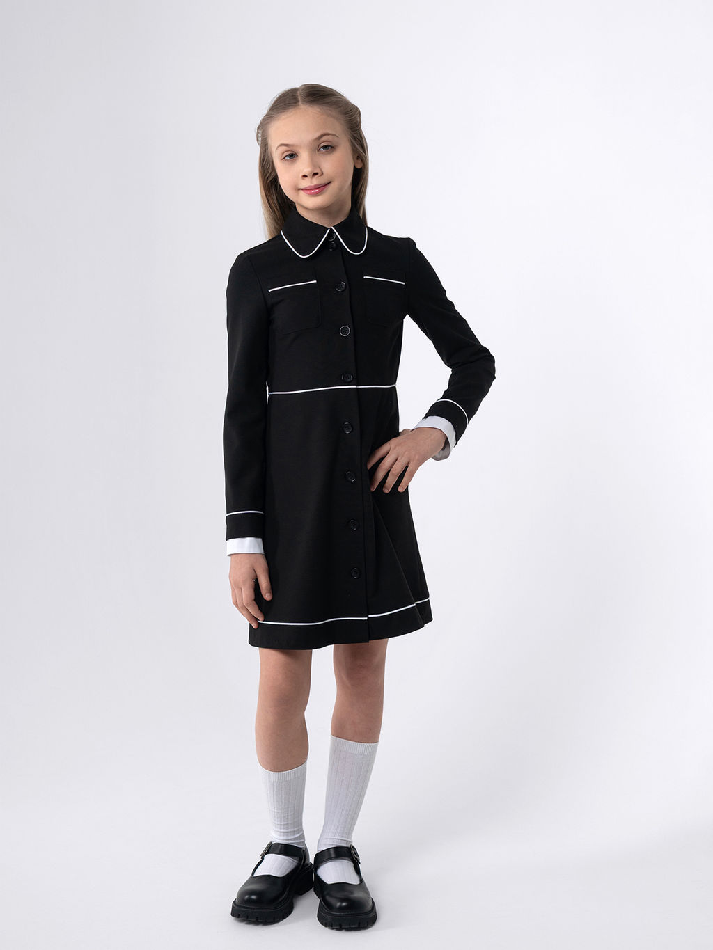 Платье с длинными рукавами - Смена фото 2