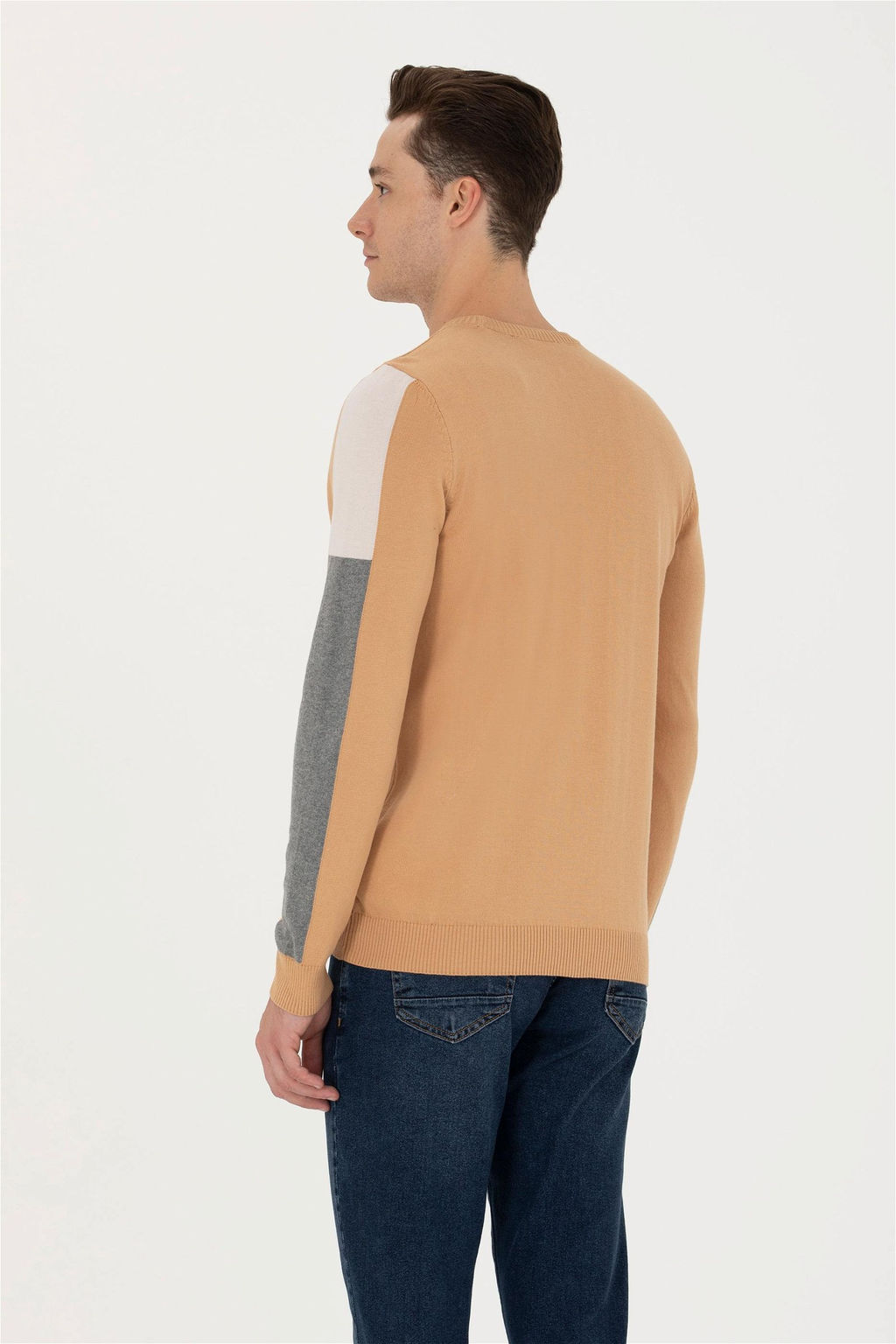 U. S. Polo Assn Мужской песочный свитер - U.s. polo assn фото 12