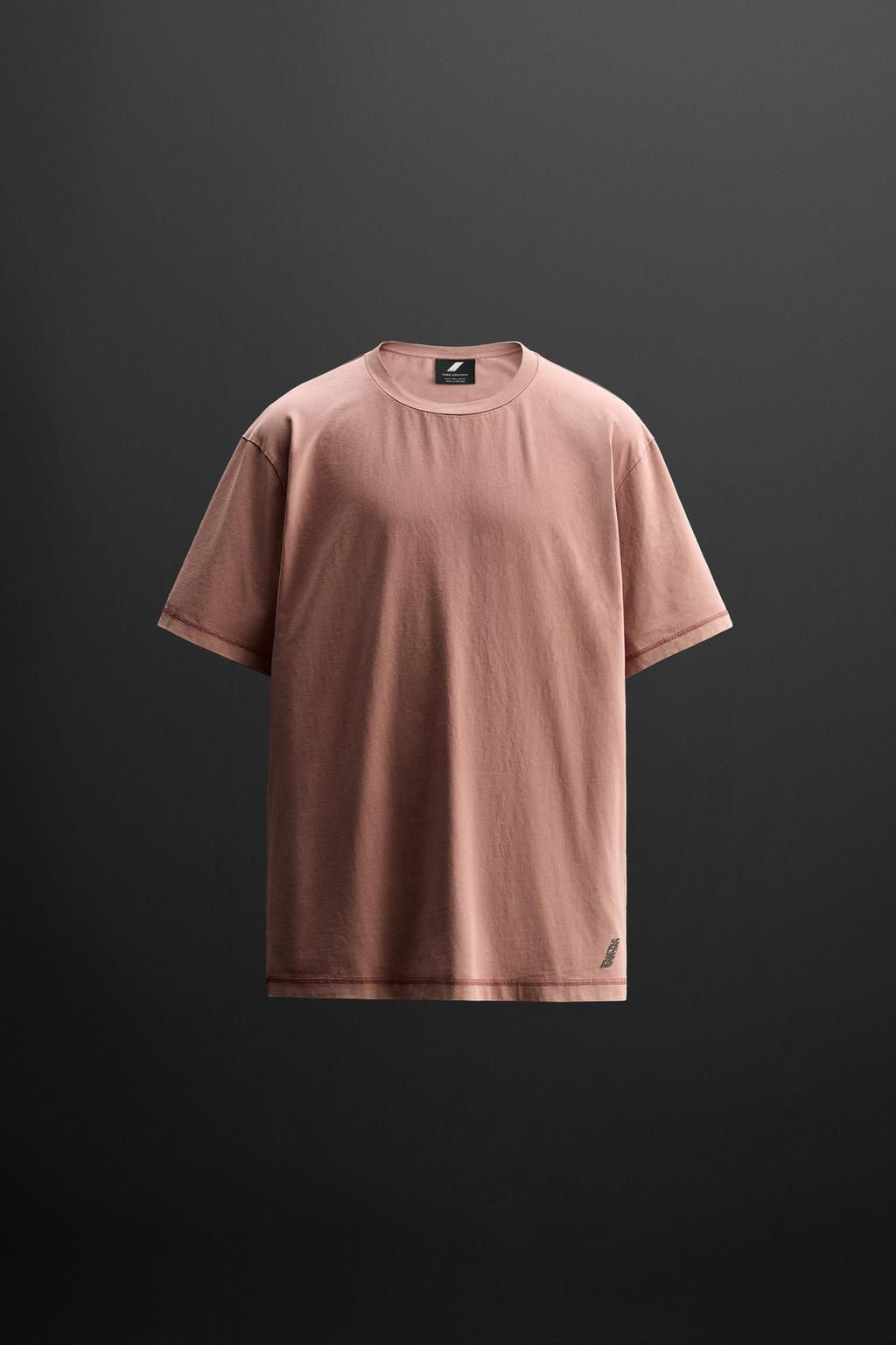 WASHED TRAINING T-SHIRT - Zara фото 7