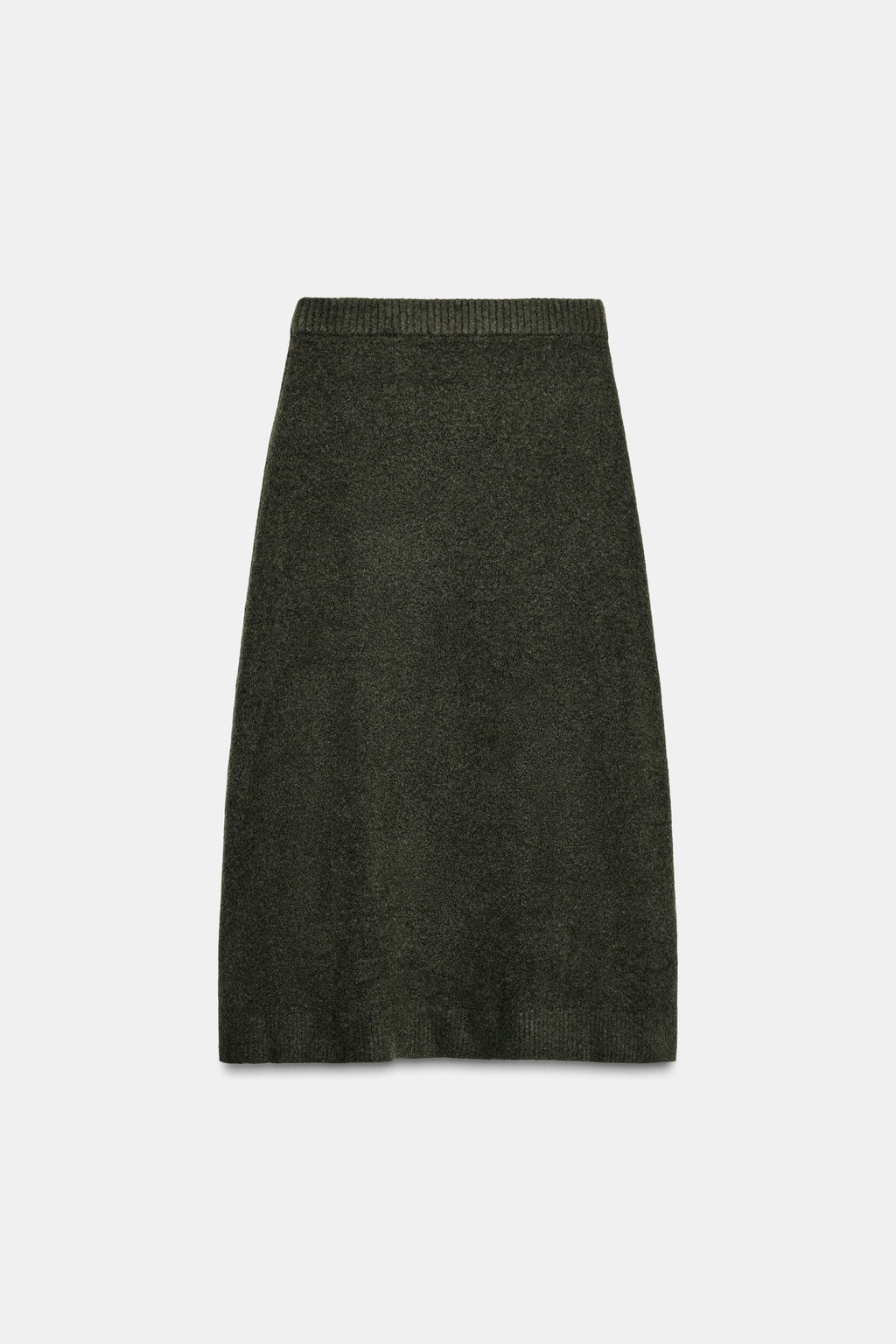 SOFT-TOUCH KNIT MIDI SKIRT - Zara фото 6