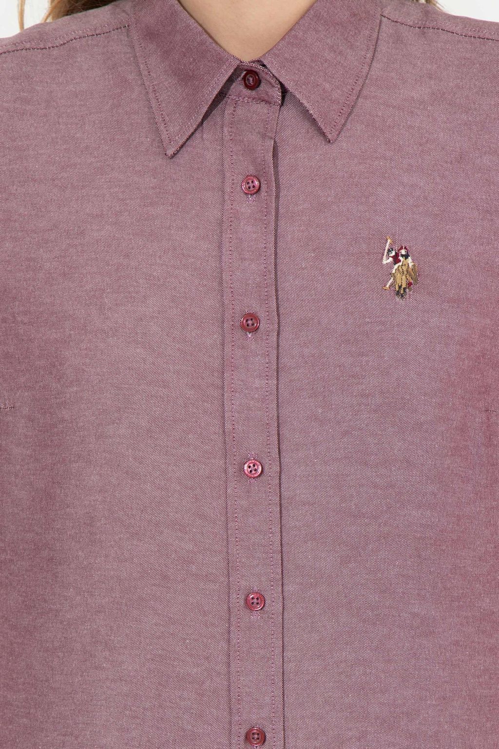 Женская рубашка Cherry с длинным рукавом Basic - U.s. polo assn фото 6