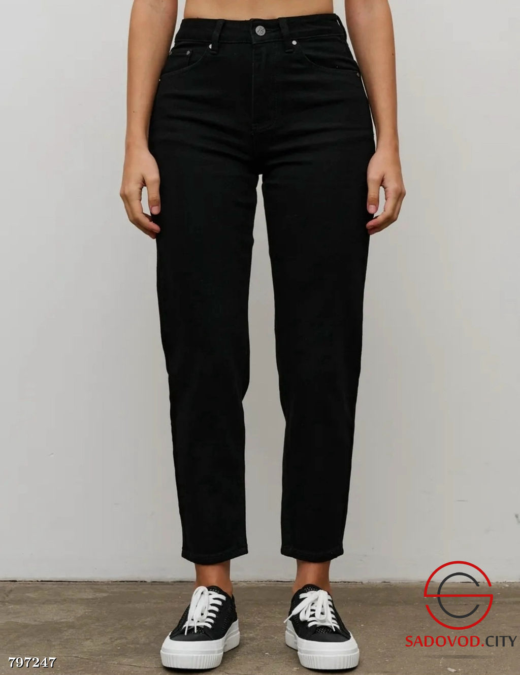 Джинсы женские стрейч МОМ