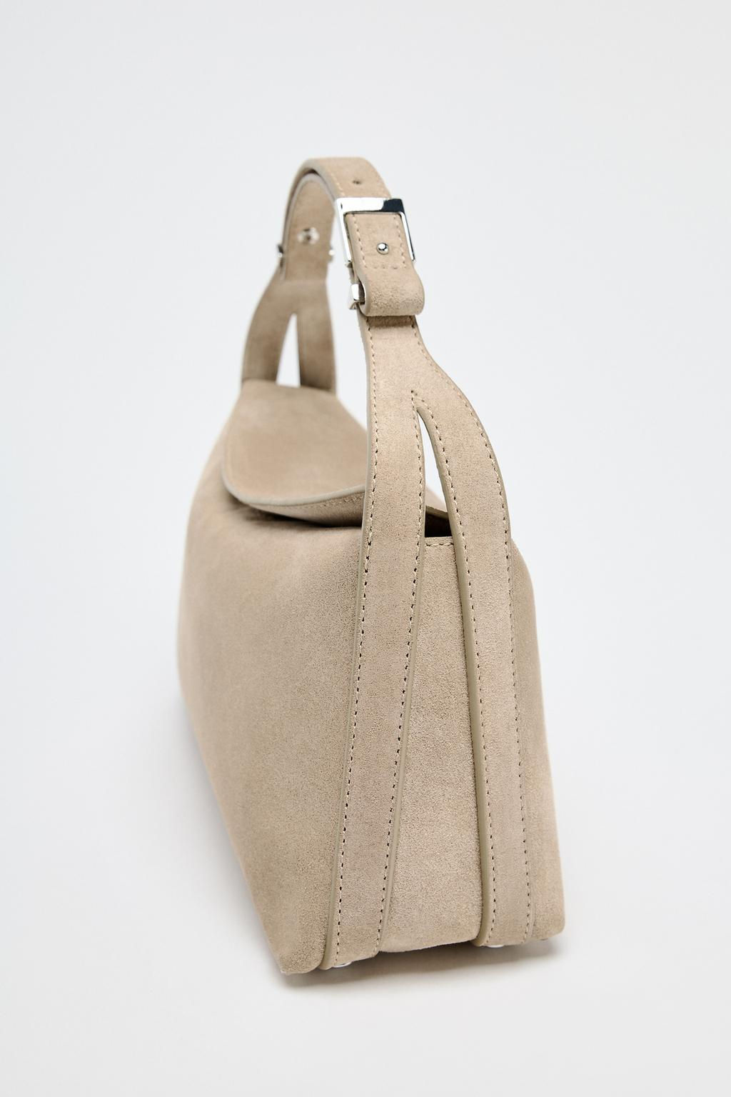 SPLIT SUEDE MINI HANDBAG - Zara фото 5