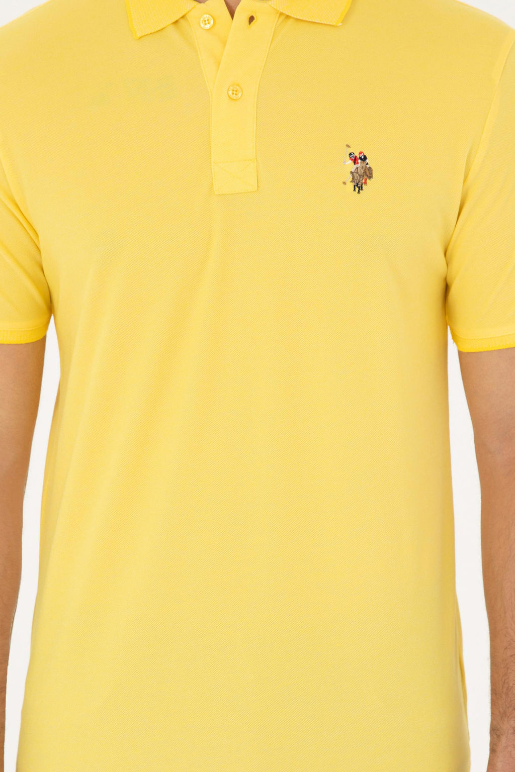 Желтая базовая скидка с дисконтом мужского по -маниар - U.s. polo assn фото 6