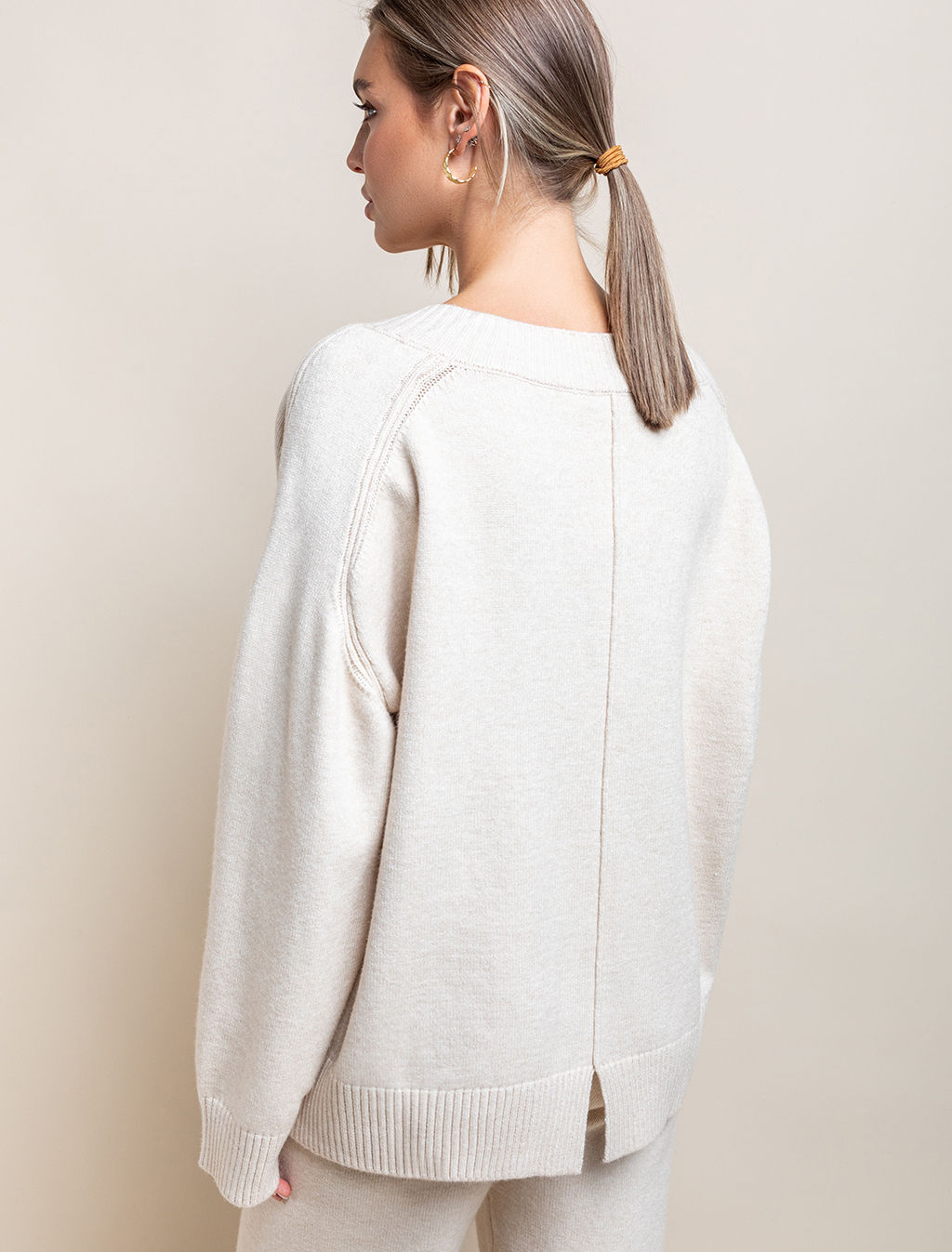 Джемпер из пряжи с кашемиром - Vilatte фото 4