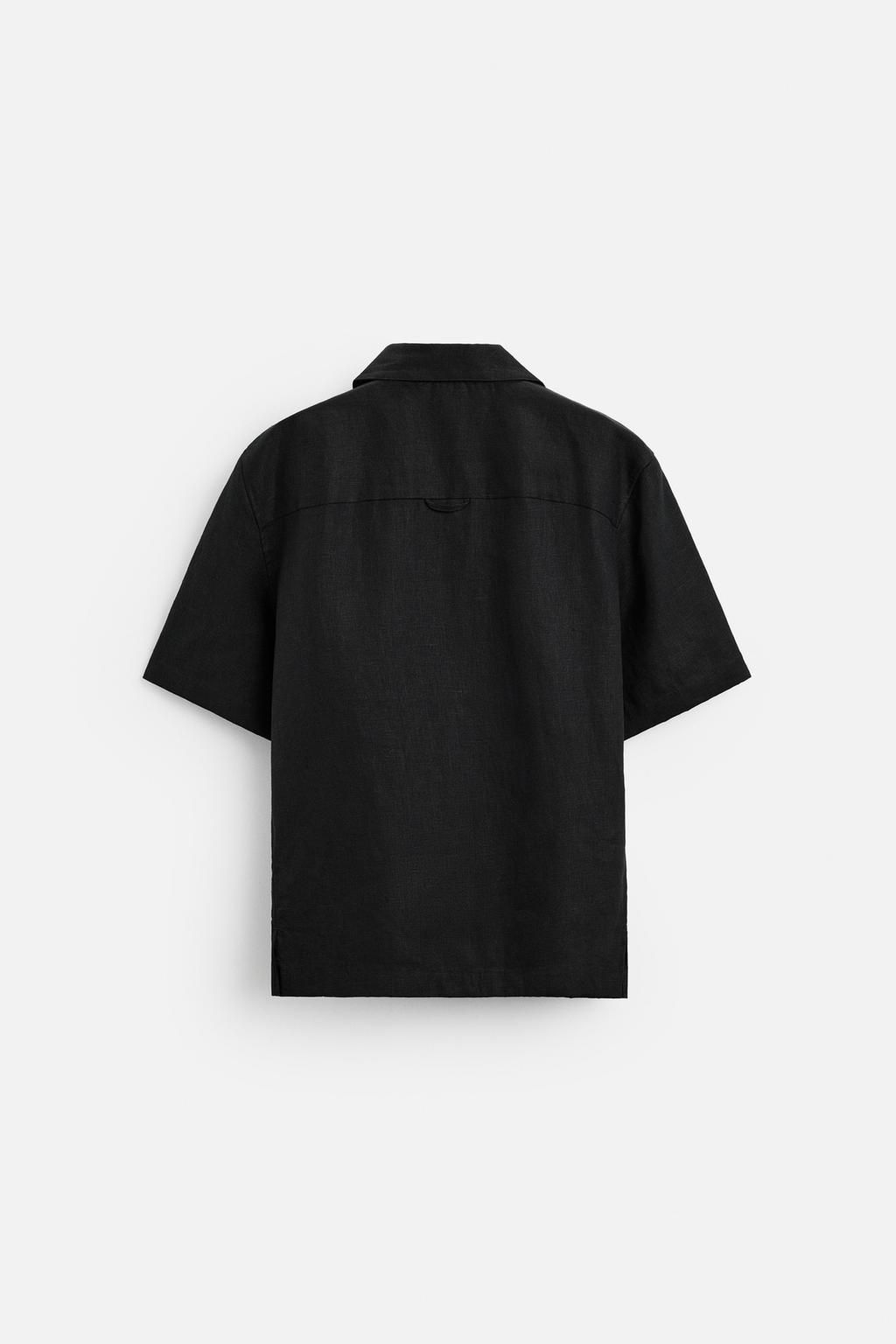 100% LINEN SHIRT - Zara фото 21