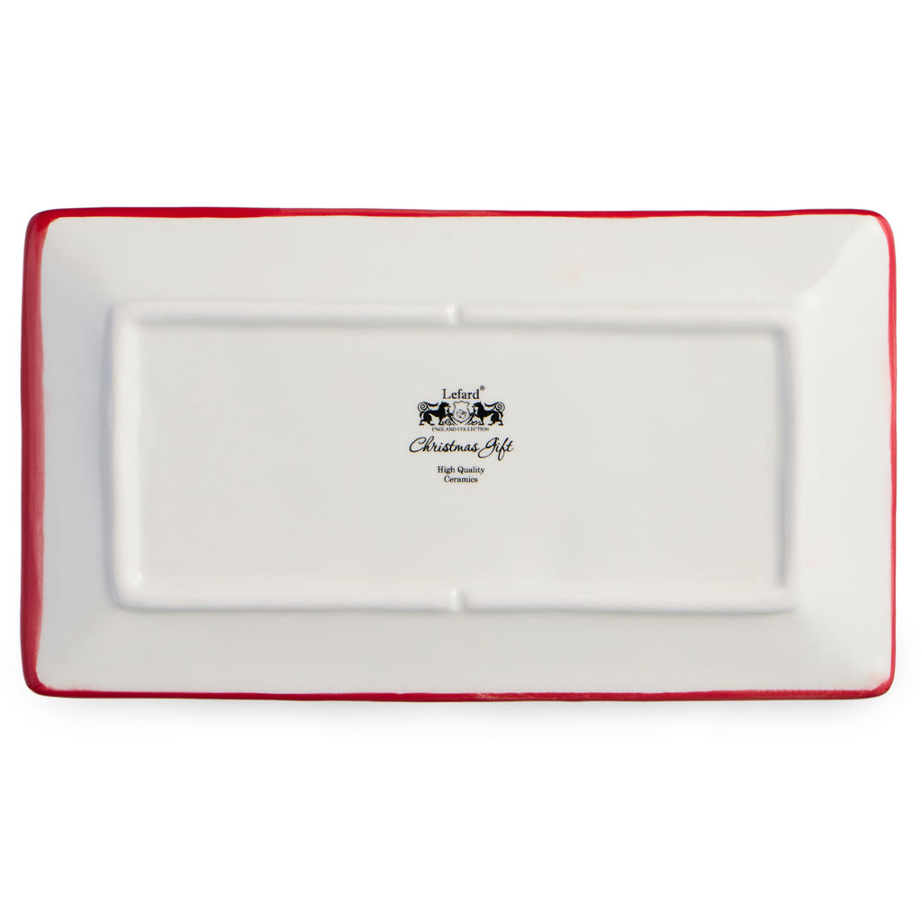 БЛЮДО СЕРВИРОВОЧНОЕ КОЛЛЕКЦИЯ CHRISTMAS GIFT 24*13,5*9,5 СМ - Lefard фото 7