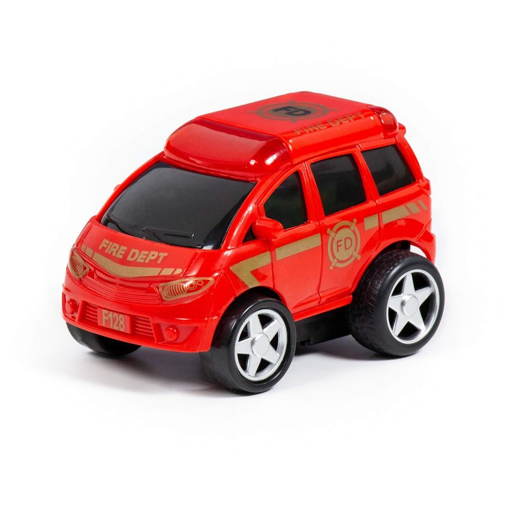 Крутой Вираж, автомобиль пожарный инерционный (в коробке) - Полесье фото 2