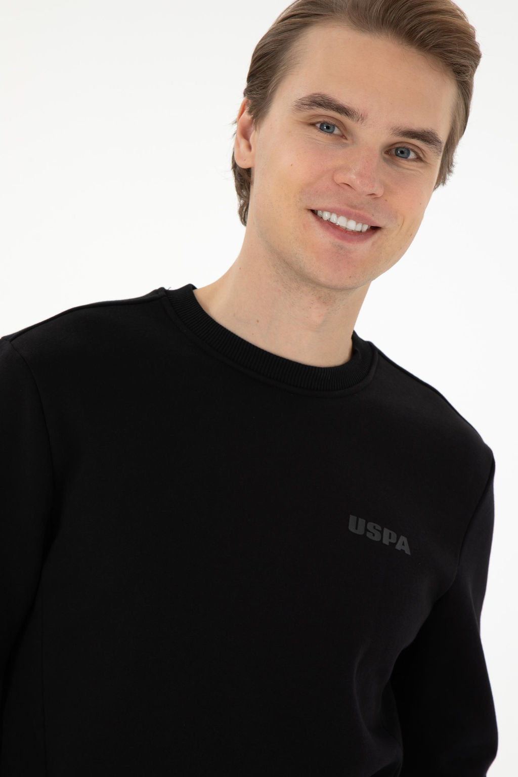 Мужской черный свитшот Неожиданная скидка в корзине - U.s. polo assn фото 2